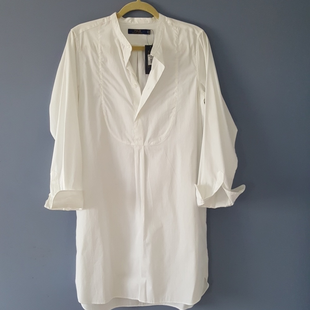 NWT Polo Ralph Lauren Cotton Shirtdress
